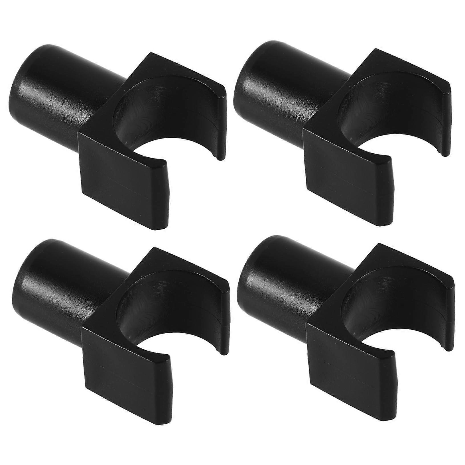 Universal Replacement Seat Rails 4-Pack for Enhanced Maneuverability Compatible with Multiple Models in Black Color