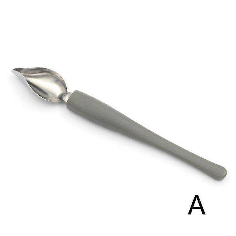 Steel Sauce Painting Spoon Food Decoration Kitchen Gadgets Spoon Dessert Western Sharp Mouth Kitchen Pen E1I1