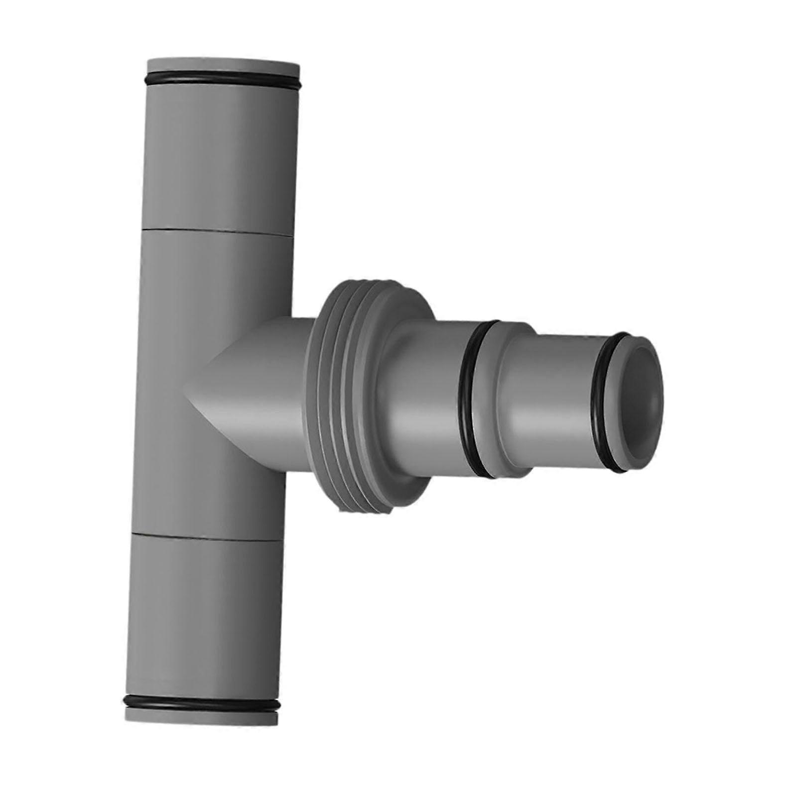 Pool hose connection for filter pump, replacement of the fitting, portable, easy to use, for garden, outdoor pool, home, 1.5in to 2X 1.25in