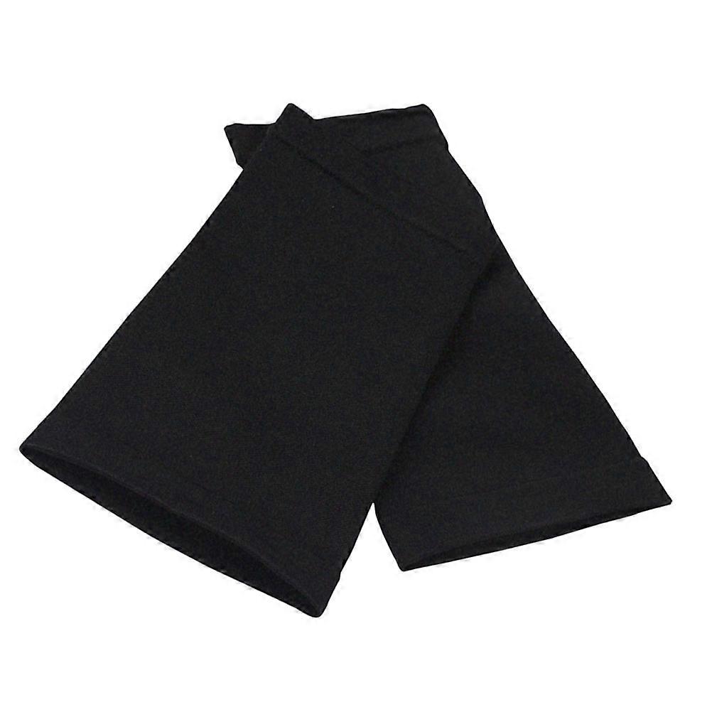 1 Pair Elastic Compression Arm Sleeves Slimming Improve Shaper Sleeve Protective Upper Arms Shaper Sleeve for Fitness (Black)