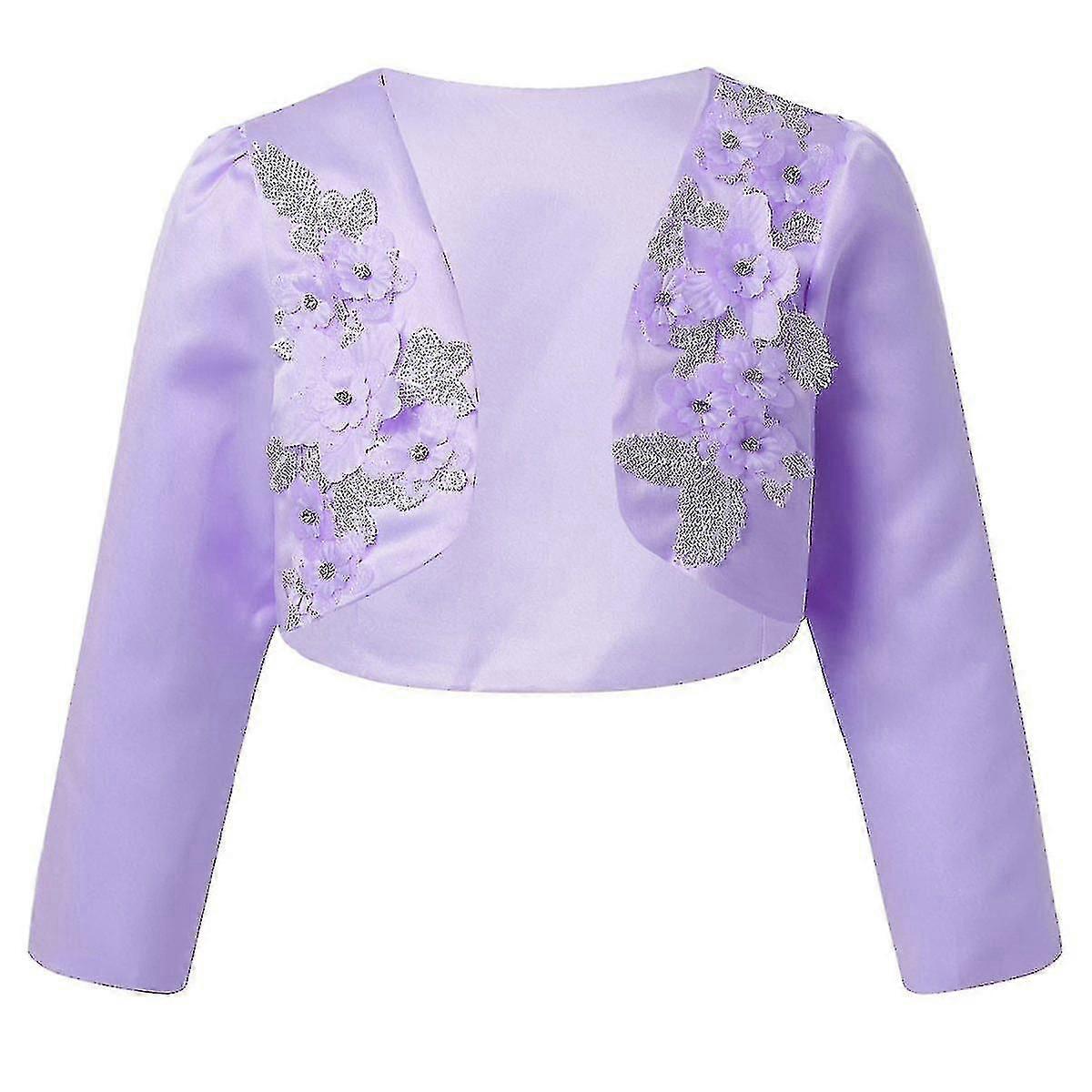 1-9 jaar baby's bloem Bolero bruiloft, verjaardagsfeest jas