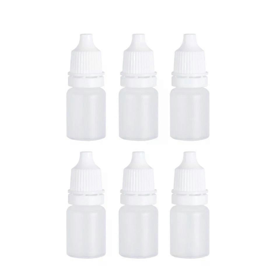 Travel Drop Bottle, 6 Pcs Squeezable Dropper Bottles for Eye Drops Travel Container