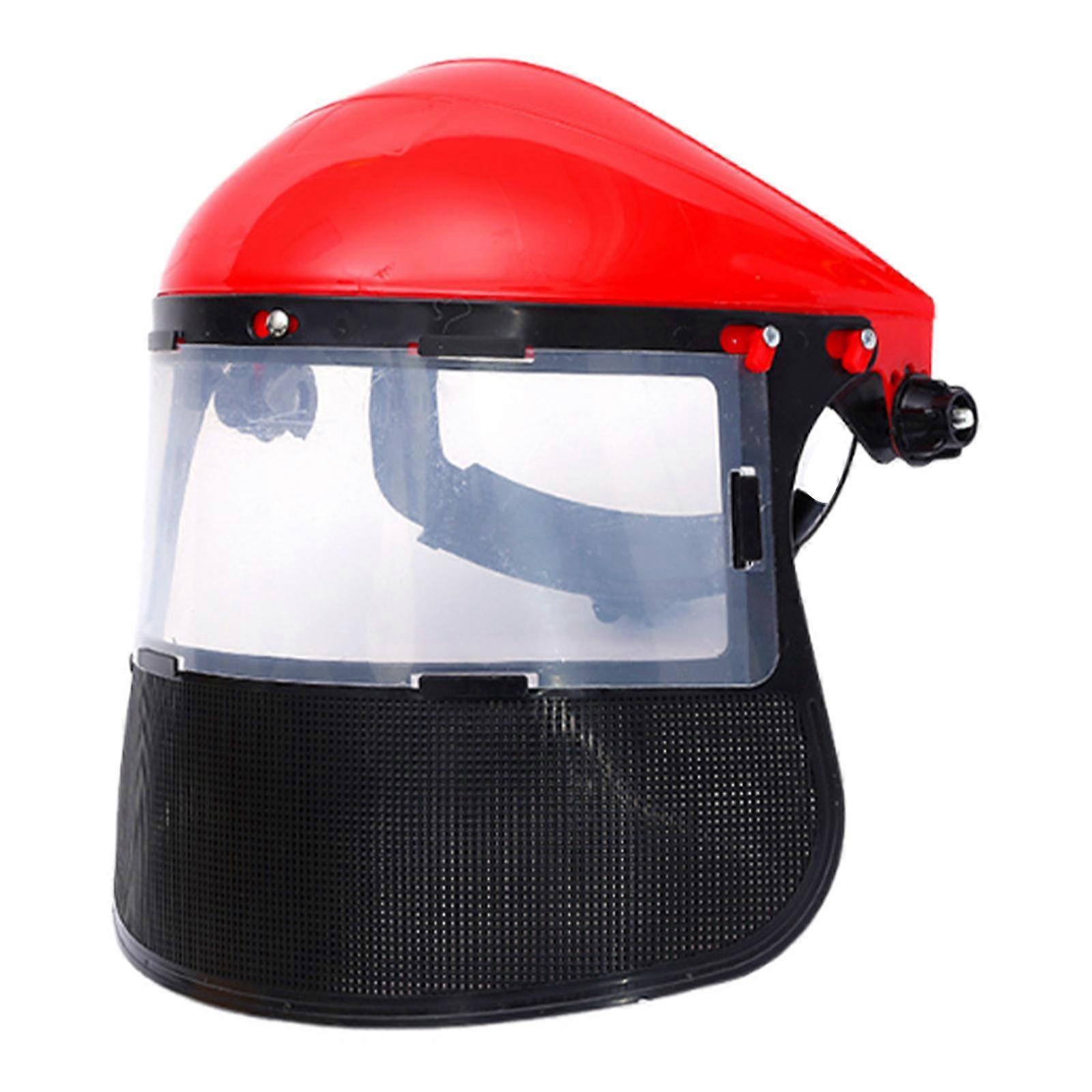 Face Face Guard Sturdy Professional with Half Transparent and Mesh Visor