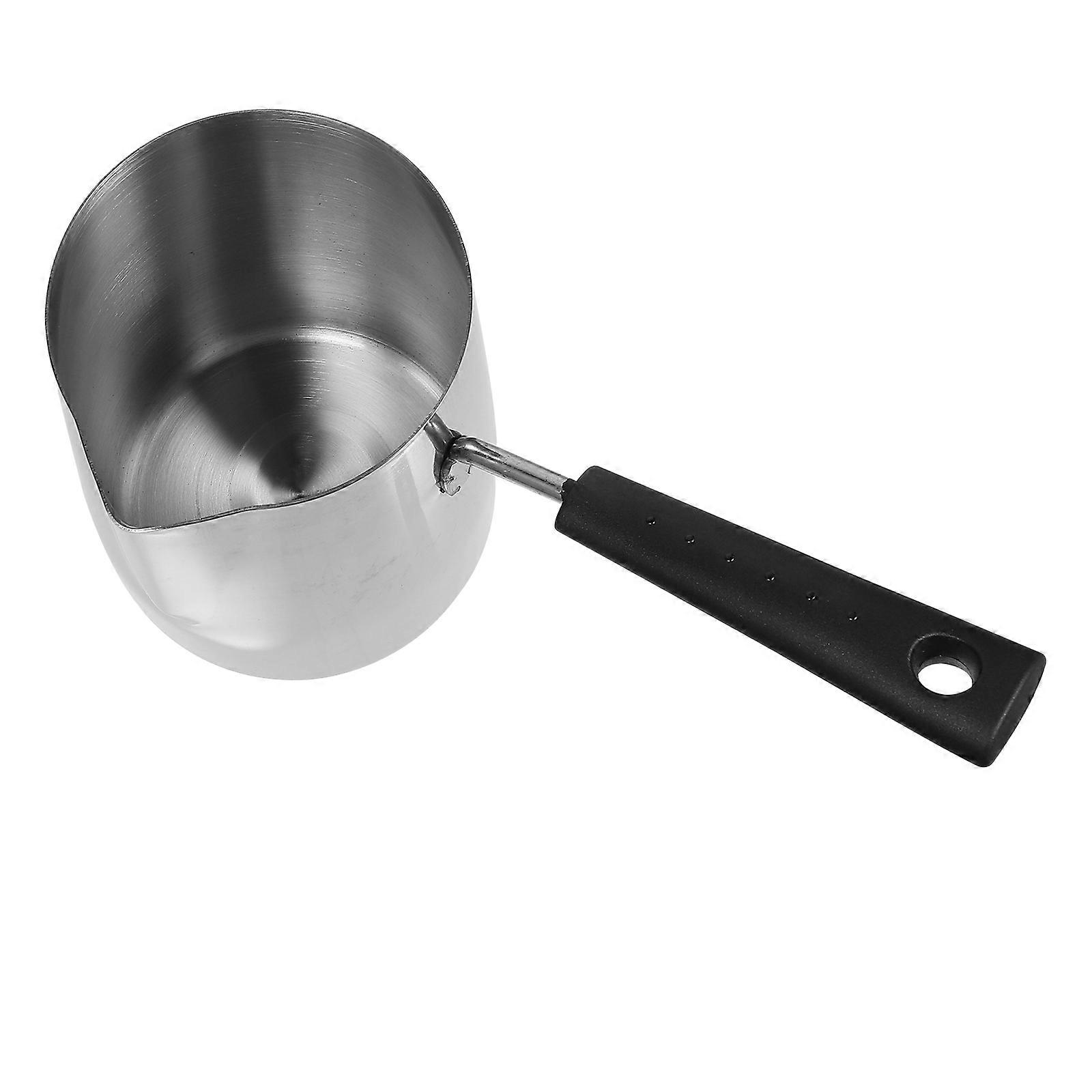 Here's a refined and professional product description based on your query:
**Portable Stainless Steel Chocolate & Milk Frothing Jug – Multi