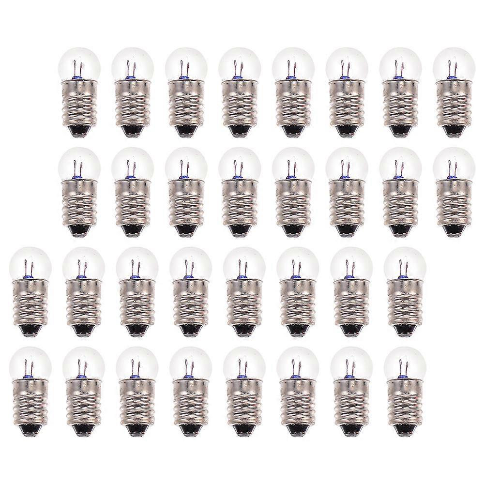 50pcs Small Electric Light Replacement Bulbs for Physics Experiments (2.5V, 3.8V)