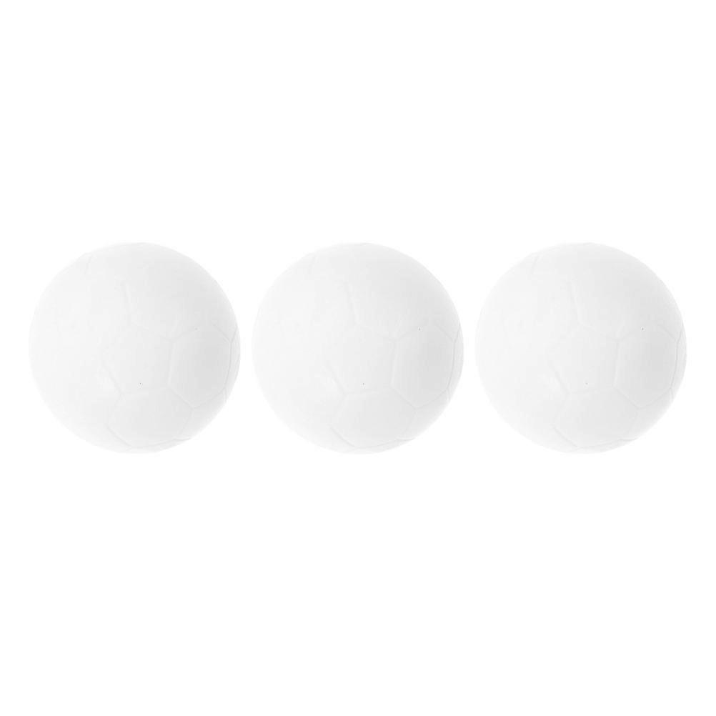 Foosball Table Balls Mini Plastic Table Football Replacement Balls 3Pcs