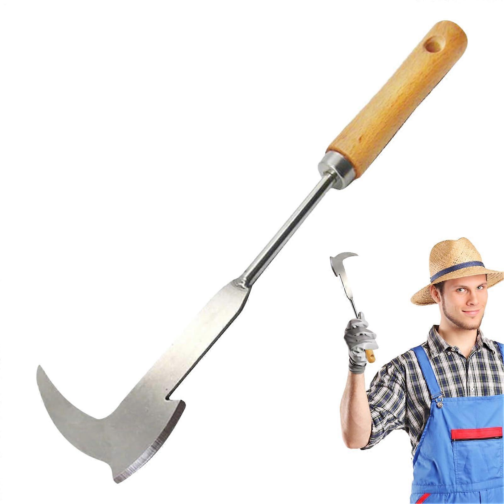 Sidewalk Joint Weed Cutter, L-Shaped Grass Blade Plucker, Multifunctional Joint Scraper For Plaster, Patio, Lawn, Garden