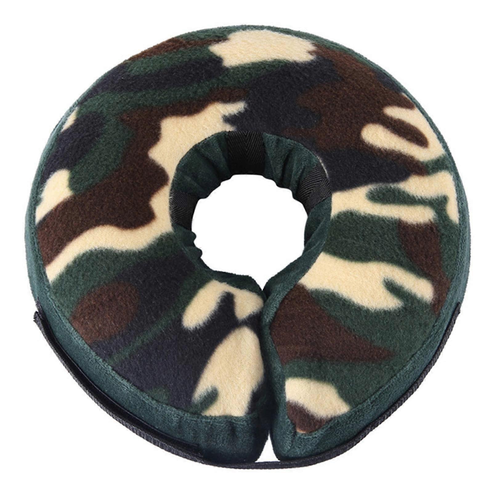 Inflatable dog cone, cat recovery collar, soft Ecollar, donut, postrecovery pet alternative, antibite