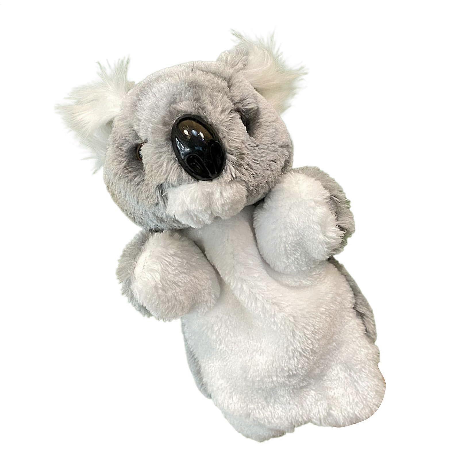 Koala Hand Puppet for Kids, Plush Wrestling Toy, Interactive Cat Entertainment