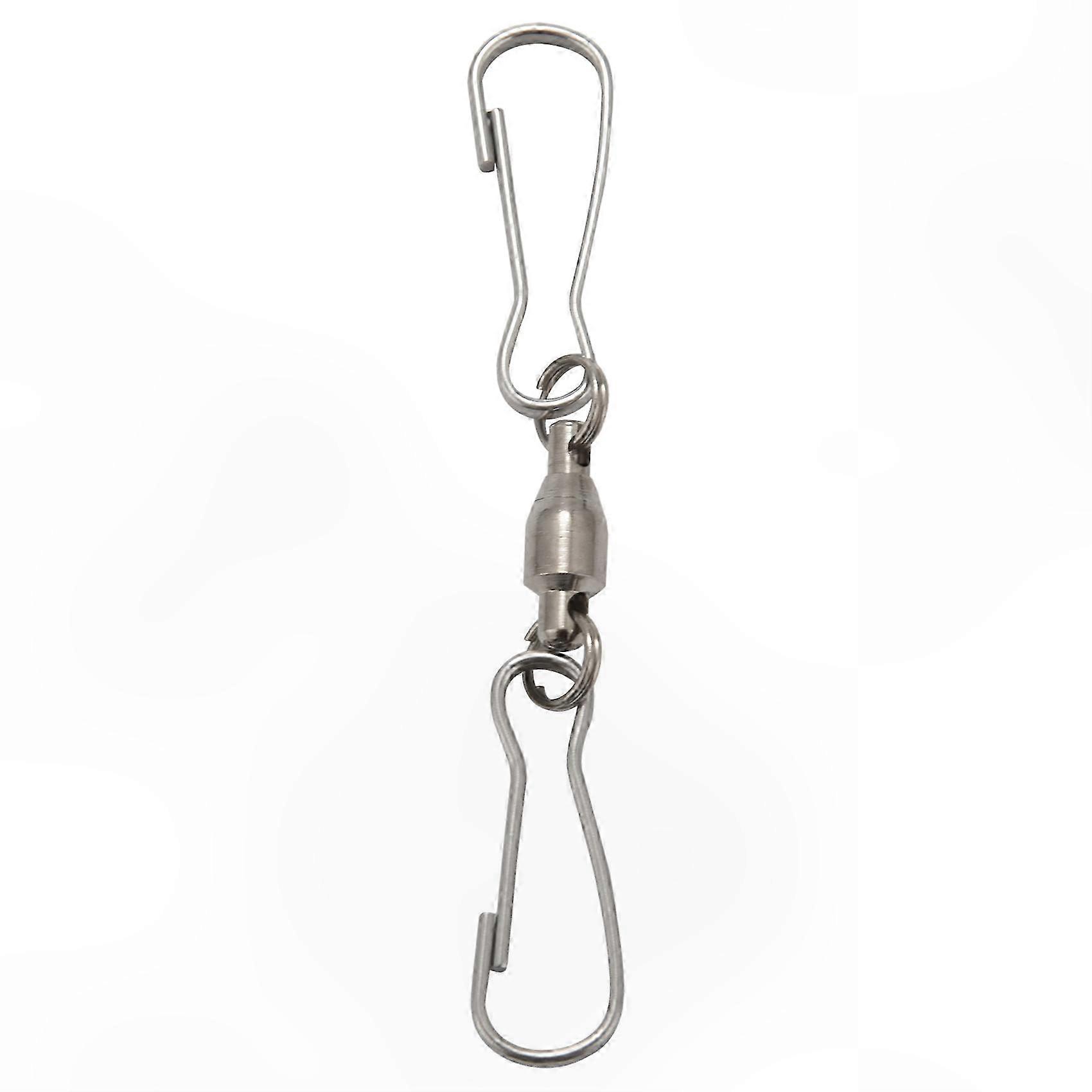 12-Pack Dual Clip Swivel Hooks for Wind Spinners and Hanging Decor