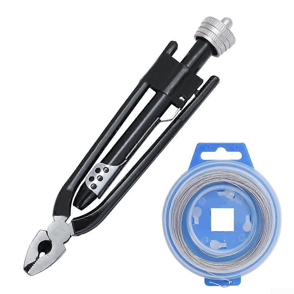 15.2 cm Wire Locking Pliers for Aviation and Machinery with 7.5 m Safety Fuse, Durable and Reliable Tool