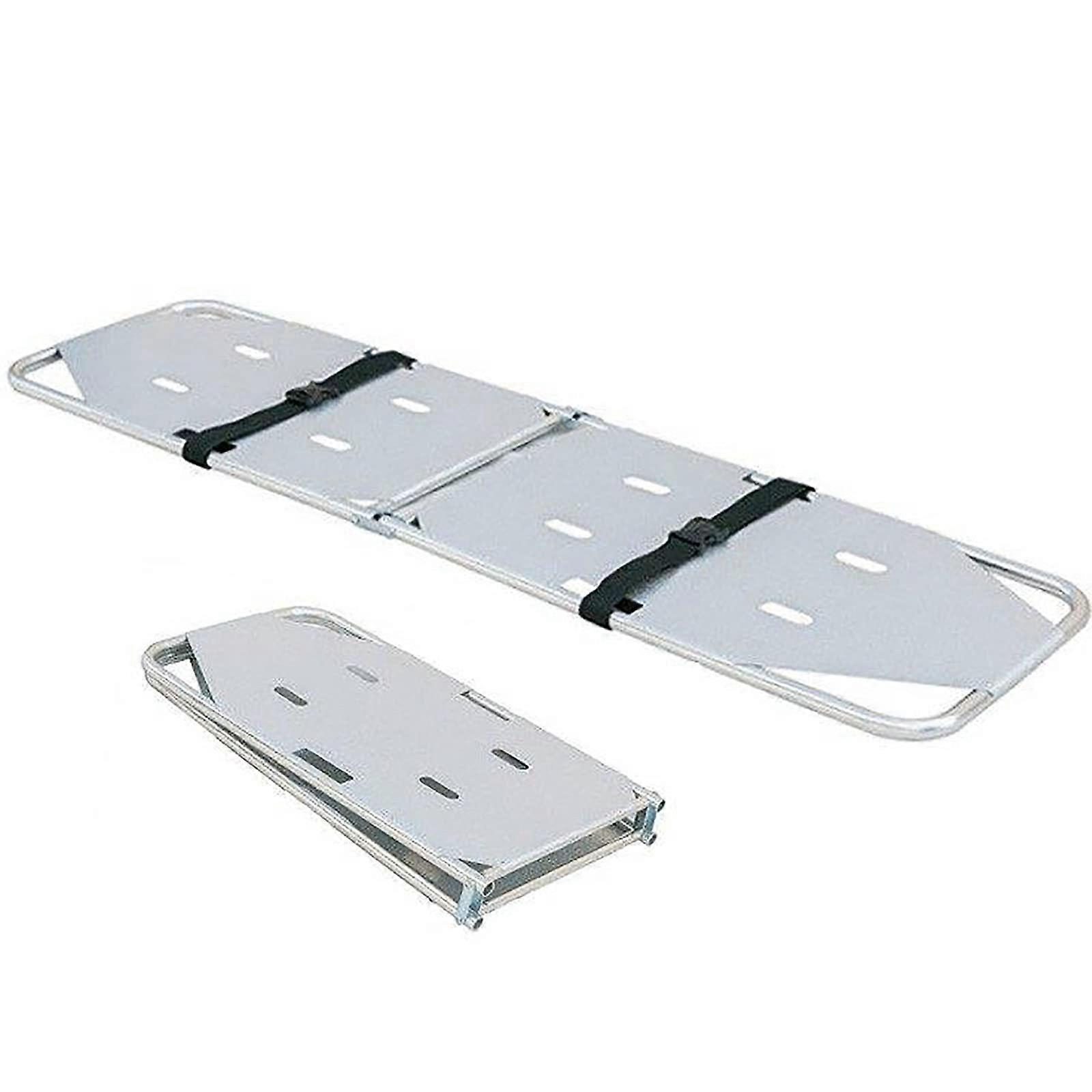 Portable Emergency Winter Rescue Carrier Folding Rescue Board Bed Aluminium Alloy Immobilization Spine Board Carrier for First Responders