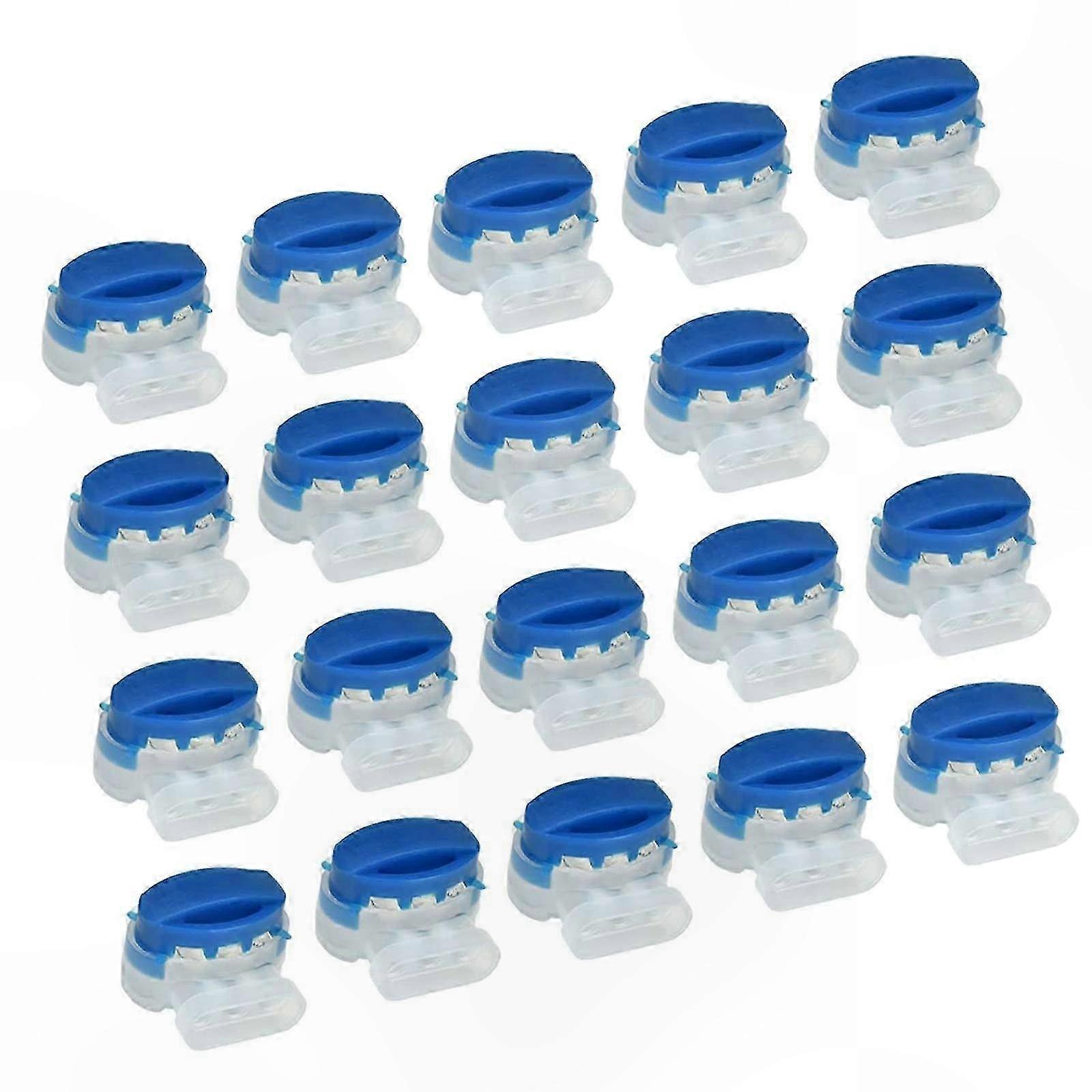 20-Pack Resin-Filled Connectors for Robotic Lawn Mowers and Automated Mowers