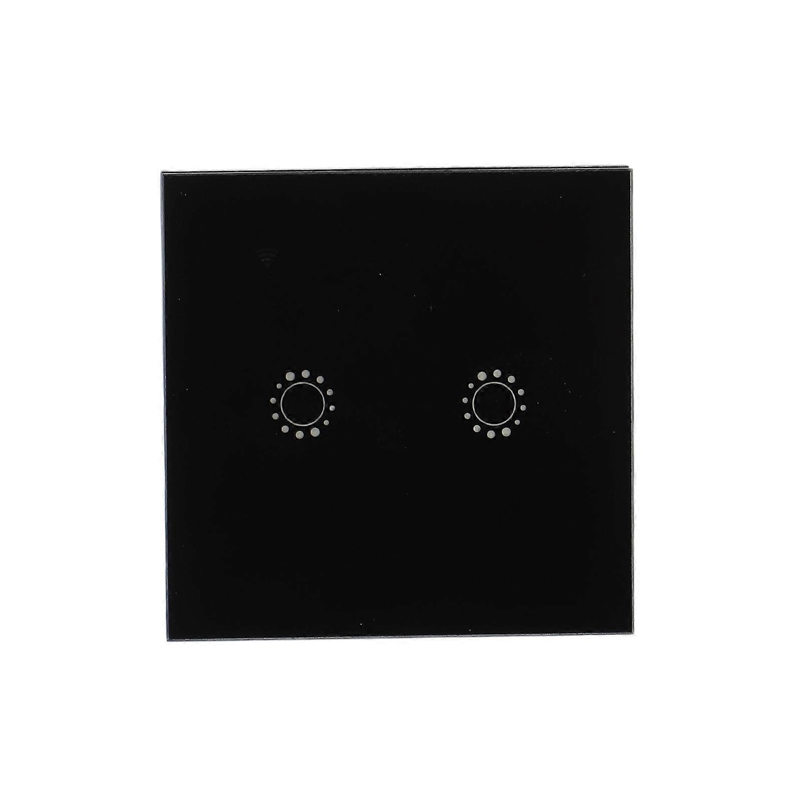 2 Gang WiFi Switch Wide Capability APP Voice Control Light Switch with Timing Sharing Overload Function