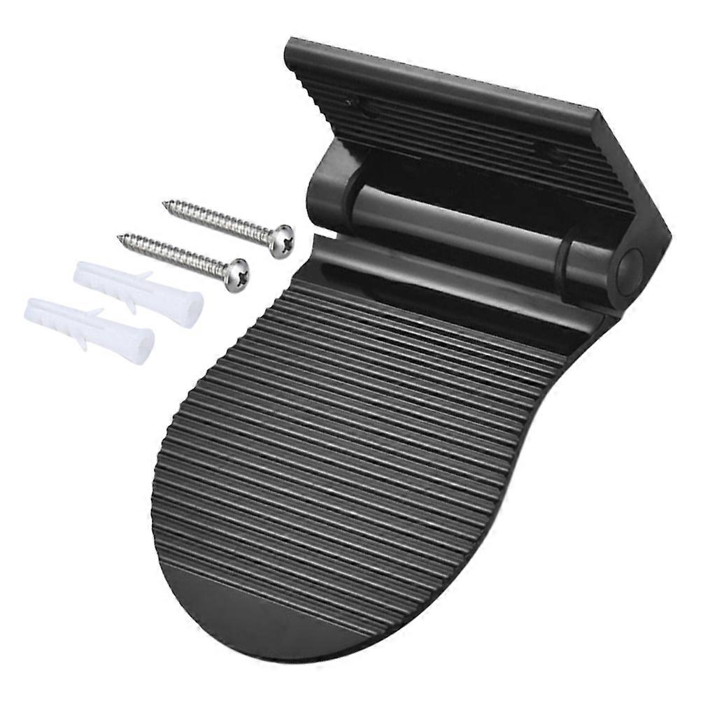 It looks like you're referring to a product description for an **aluminum alloy foldable shower foot rest**. Here's a refined and more complete