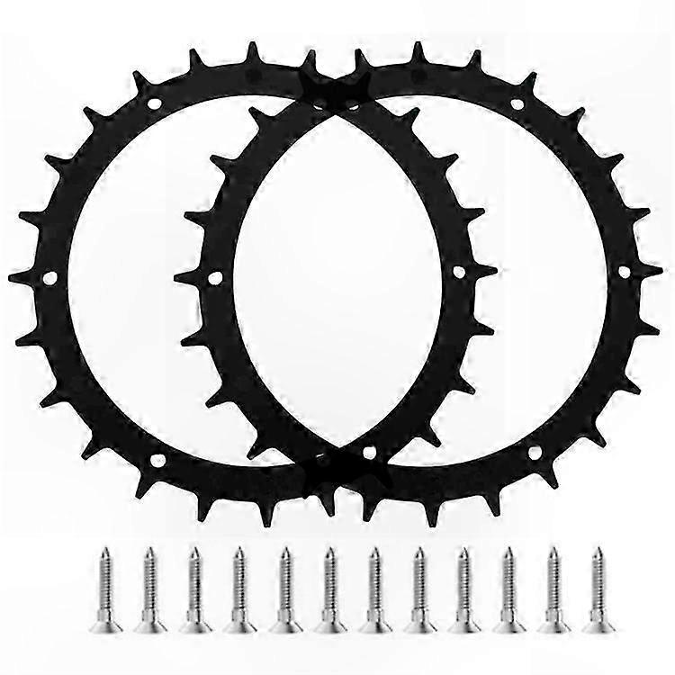 Replacement Spikes and Self-Tapping Screws for Robotic Lawn Mowers, Compatible with Multiple Models
