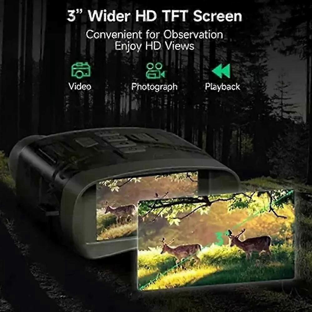 NV4000 Télescope de vision nocturne 4K Jumelles infrarouges USB IR LED Zoom numérique 5x