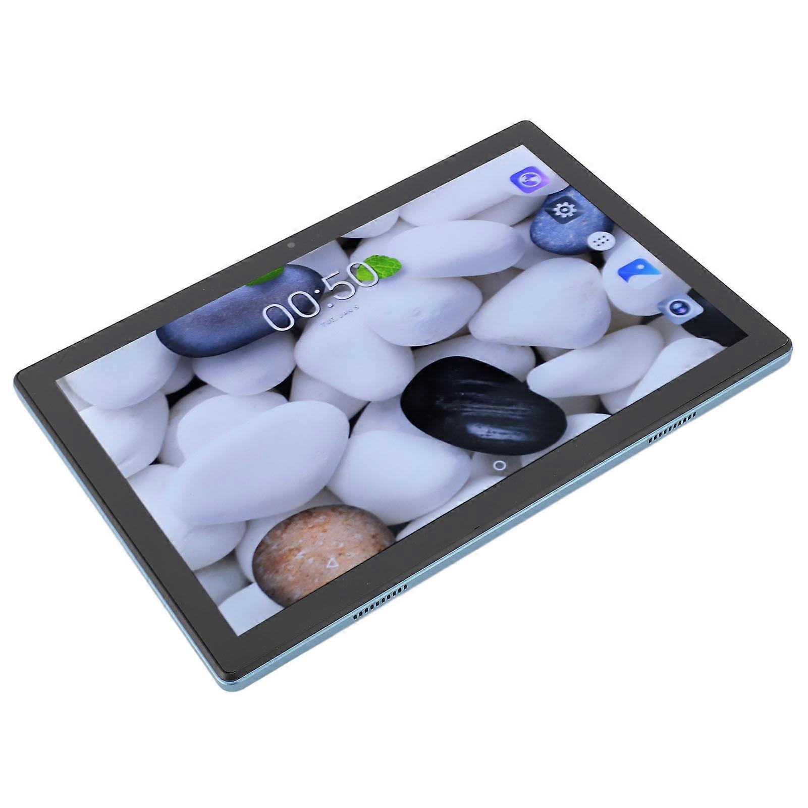 10.1" Android 13 Tablet 6GB RAM 128GB Blue Octa Core CPU US Plug