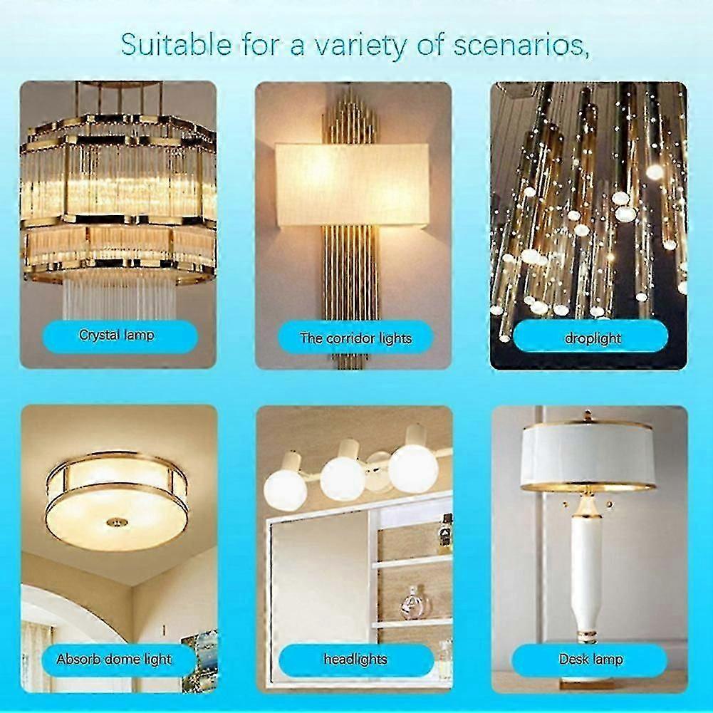 G4 LED Bulb 12V DC Dimmable COB Light 1.5W 360 Beam Angle Halogen Replacement (20 Pack)