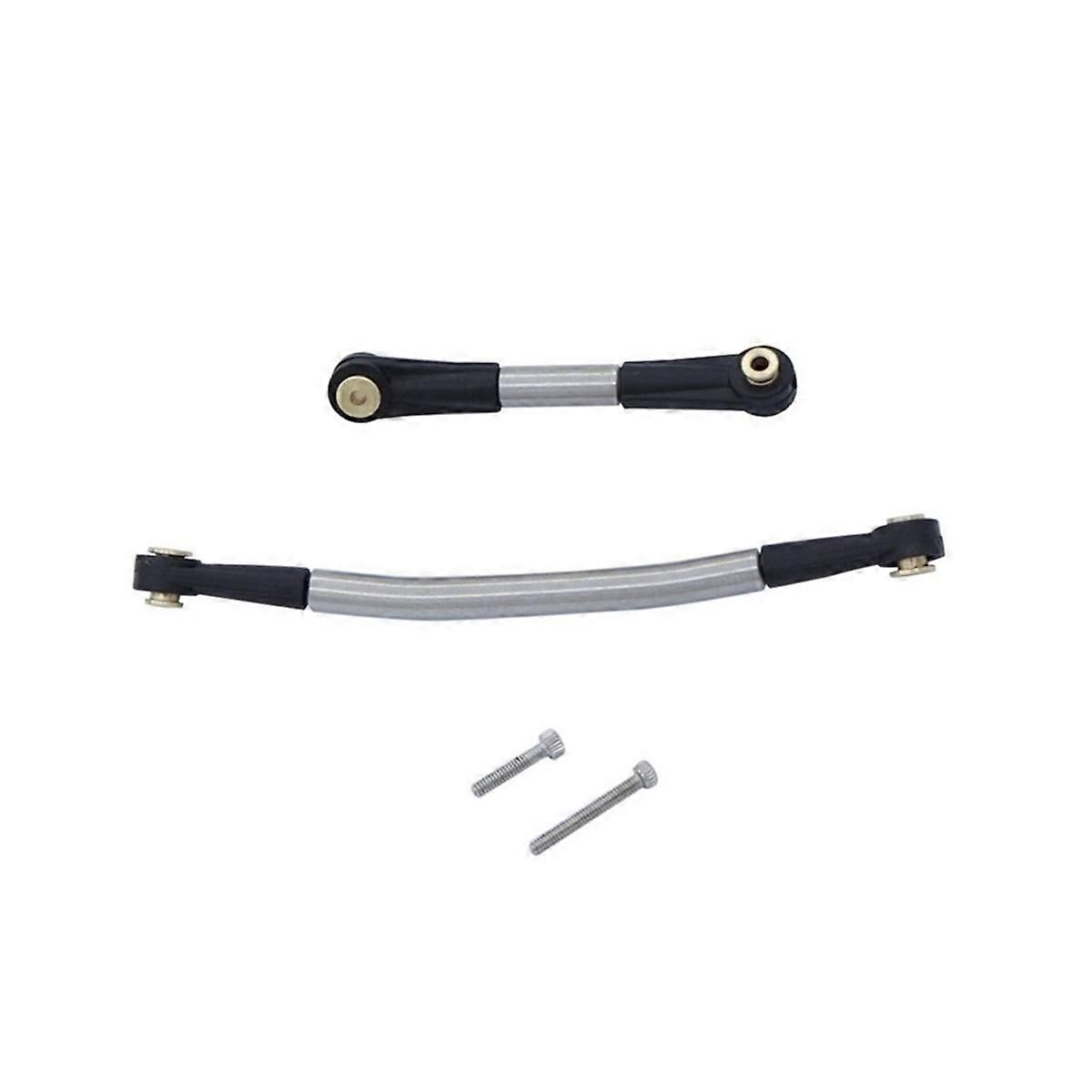 Stainless Steel Steering Link Servo Link Rod Steering Linkage for Axial SCX24 AX24 1/24 RC Crawler