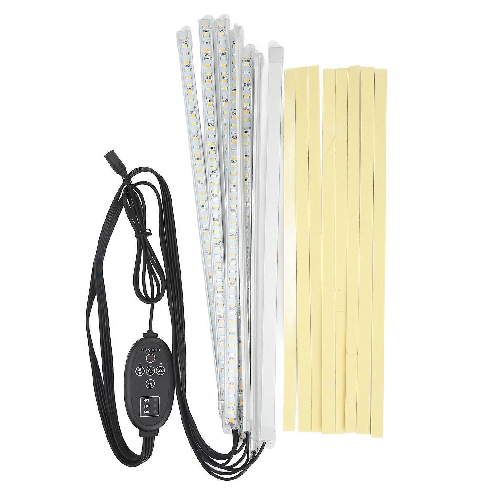 Full Spectrum 30W LED Grow Light with Timer & Remote, 41.5x1.5cm