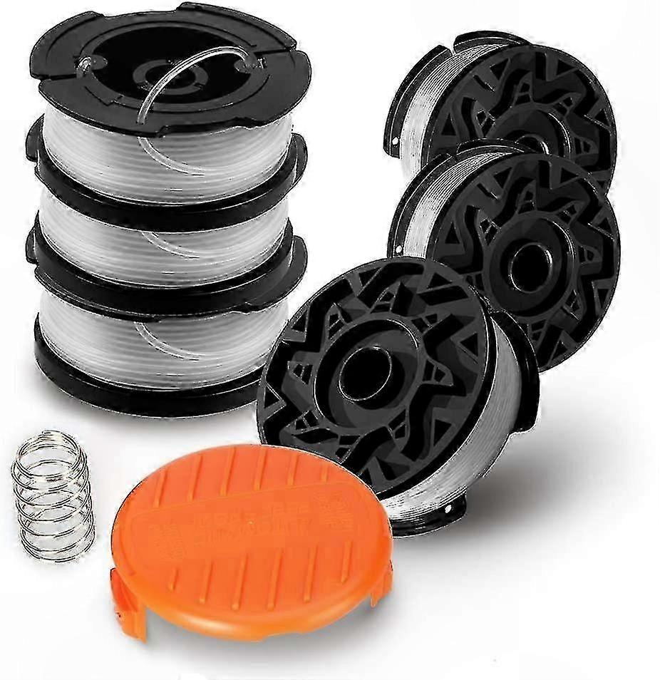 Replacement Trimmer Spool for Corded and Cordless Weed Eaters, 30ft 0.065 Inch Line for String Trimmers GH600 GH900 AF-100 Models