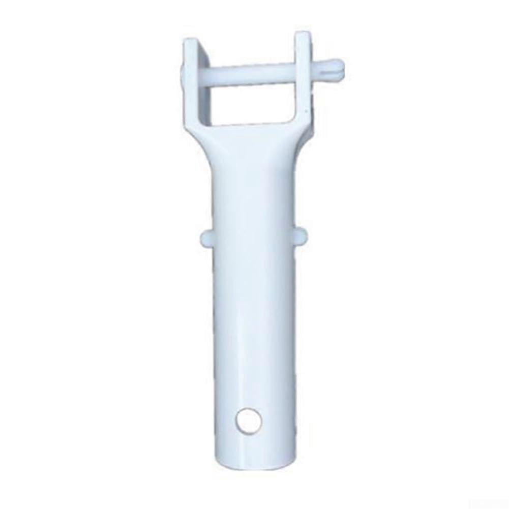 Swimming Pool Vacuum Head With Yoke Handle, V Clip And Snap Lock Pin