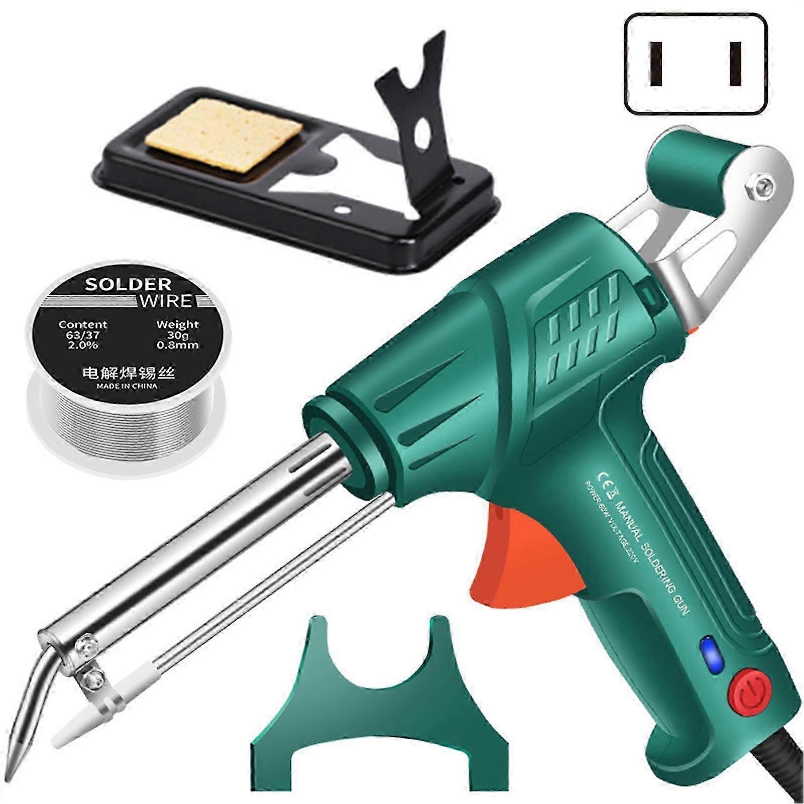 Multifunction Soldering Iron Soldering Machine Set Handheld Auto Feeding Tin Solder Machine for Repairs Home DIY