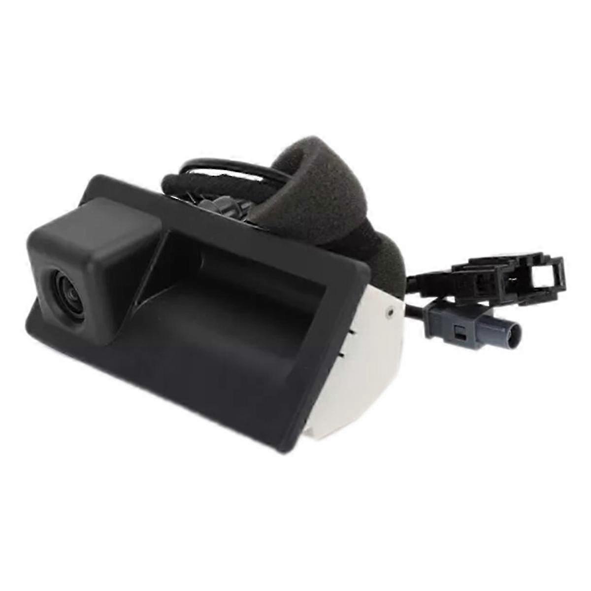 Optimized Rear Trunk Release Handle with Backup View Camera for A4, A5, Q3, Q5, S4 (Part Number: 5N0827566C & 5N0827566AA)