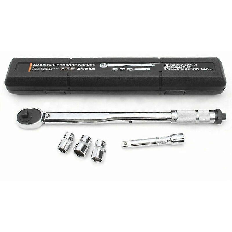 5-piece ratchet tire torque wrench