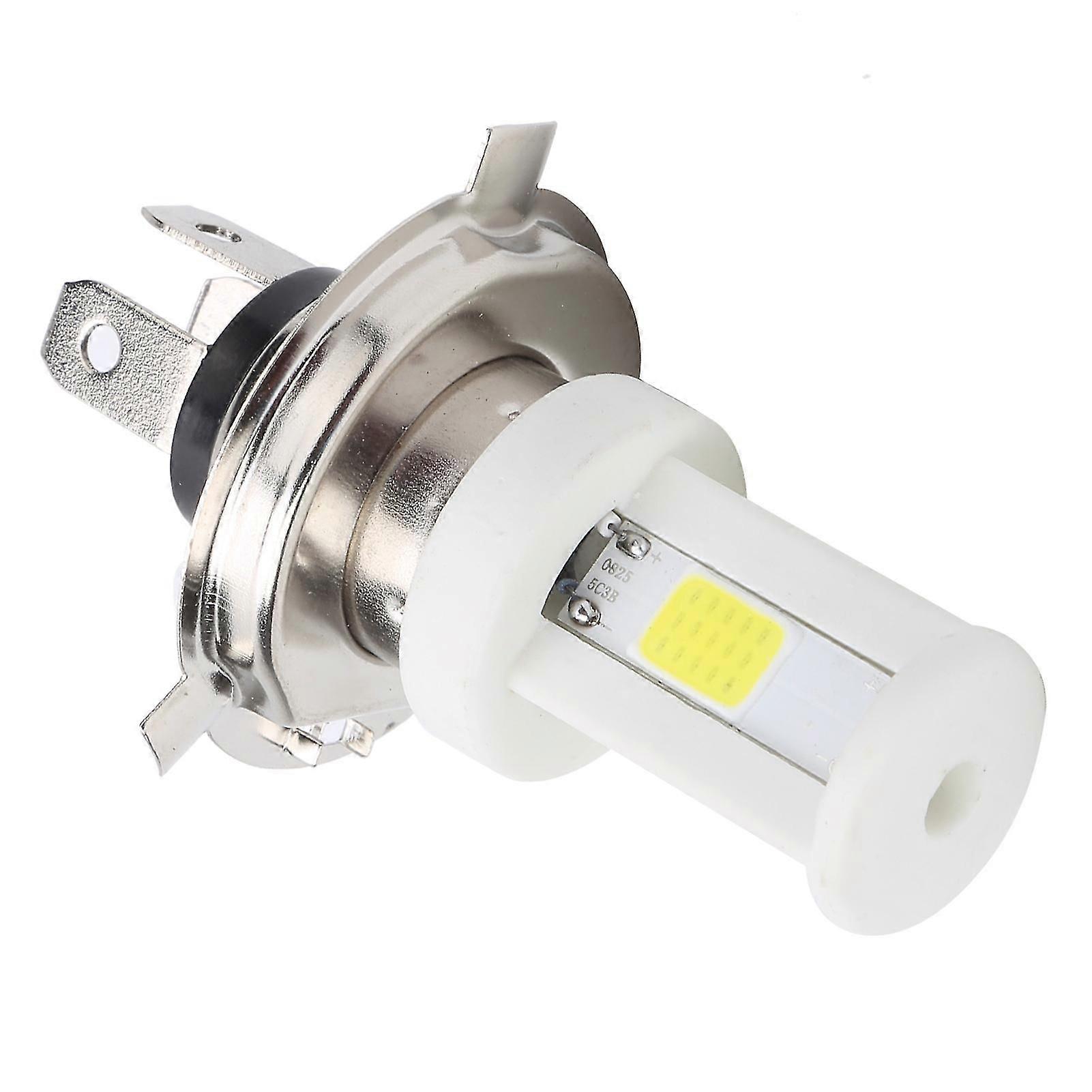 H4 LED Motorcycle Headlight Bulb High/Low Beam White Light 1080LM 6500K Motorbike Front Lamp 9-12W