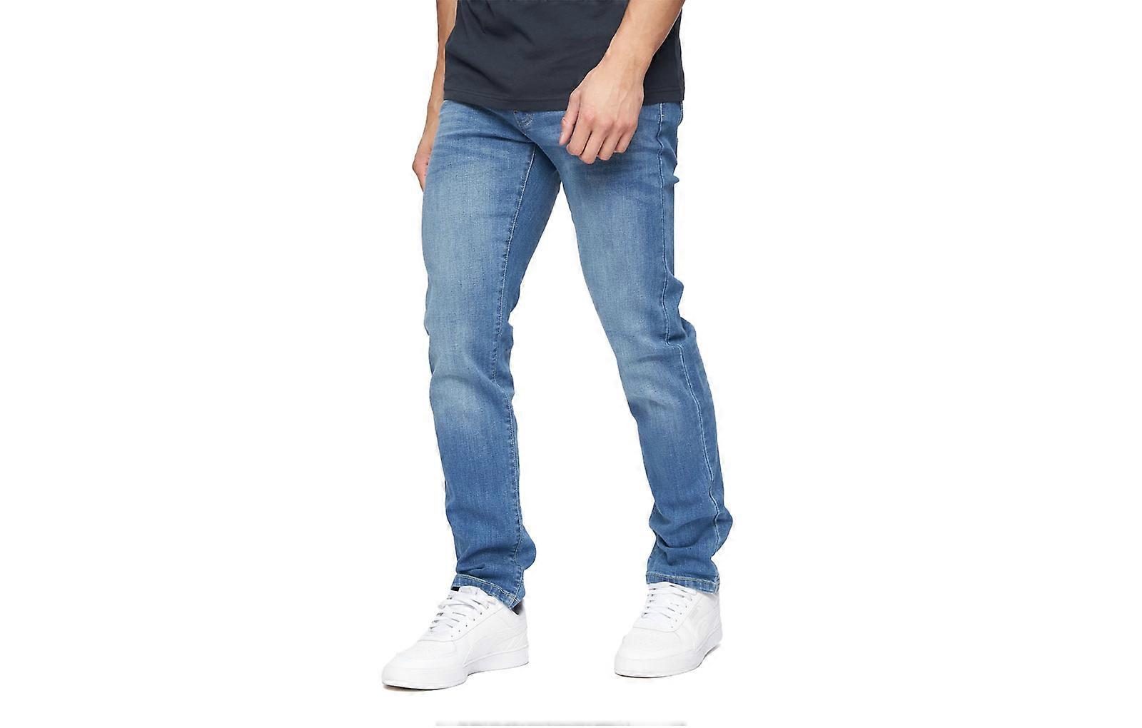 Crosshatch Farrowed Jeans Stone Wash