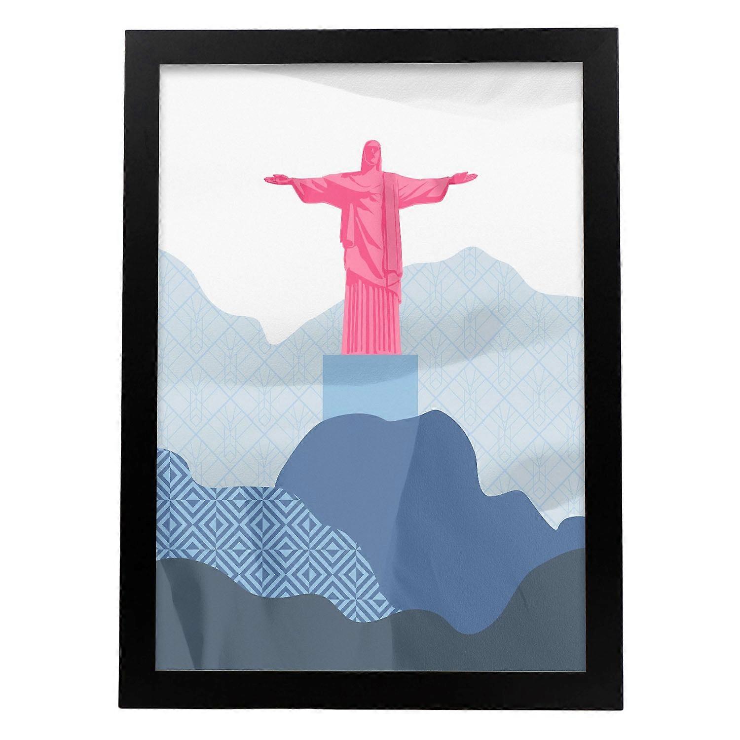 Affiche du Christ Rédempteur