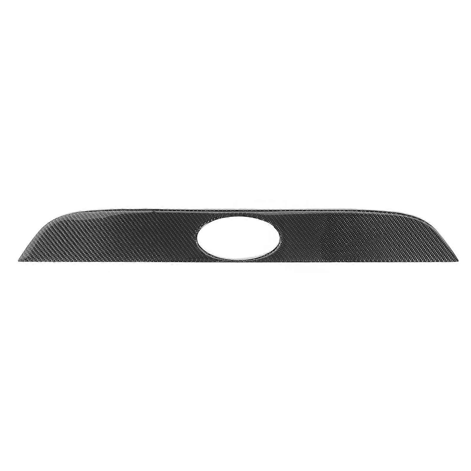 Rear Trunk Garnish Cover Carbon Fiber Boot Bumper Emblem Trim Fit for Subaru BRZ 20132020
