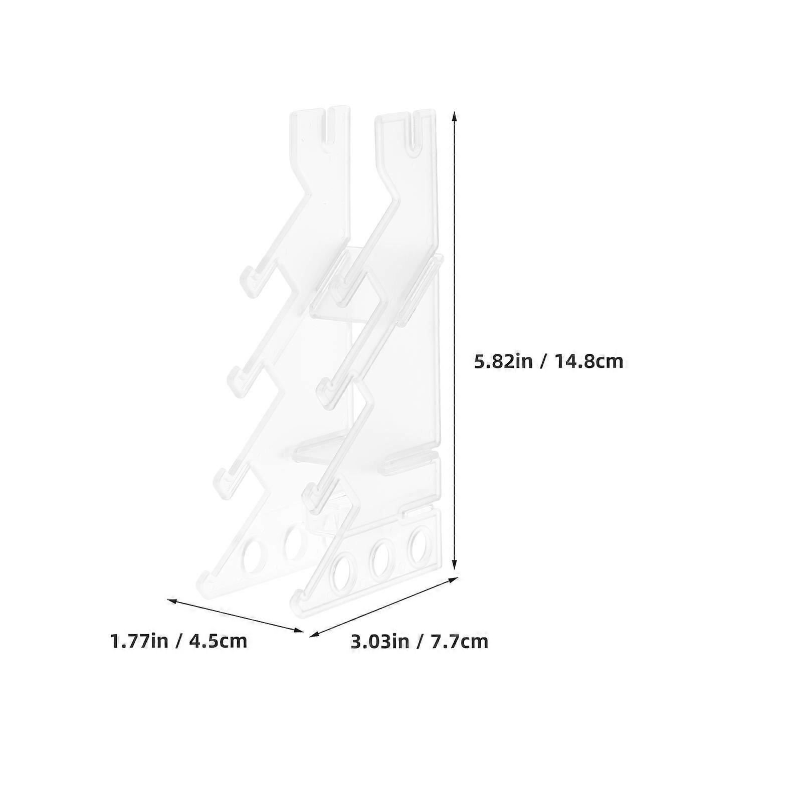 Transparent Finger Skateboard Storage Rack for Storage Versatile Plastic Stand