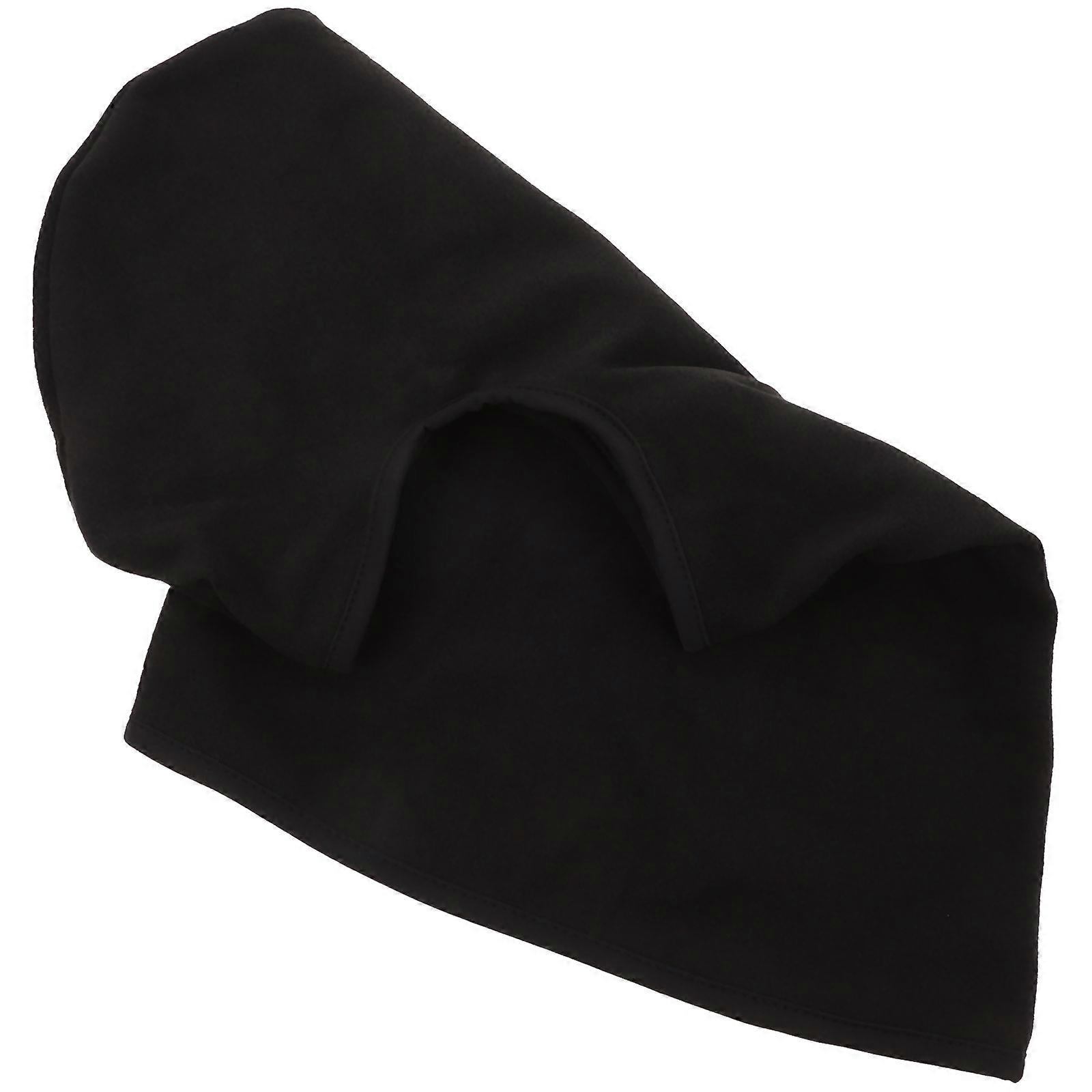 Windproof Cold Resistance Winter Face Mask For Outdoor Activities In Black 1Pcs