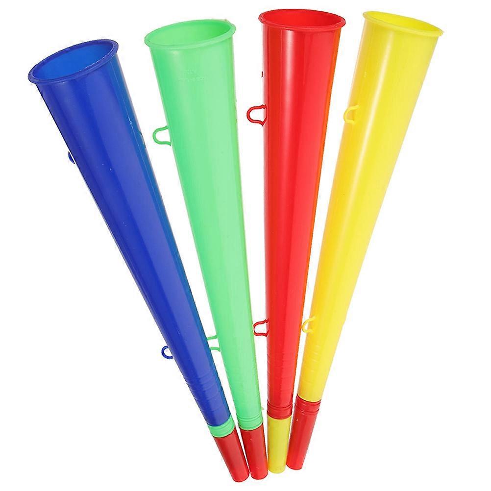Assorted Color Sports Trumpet for Cheering 20Pcs Plastic Horn Props