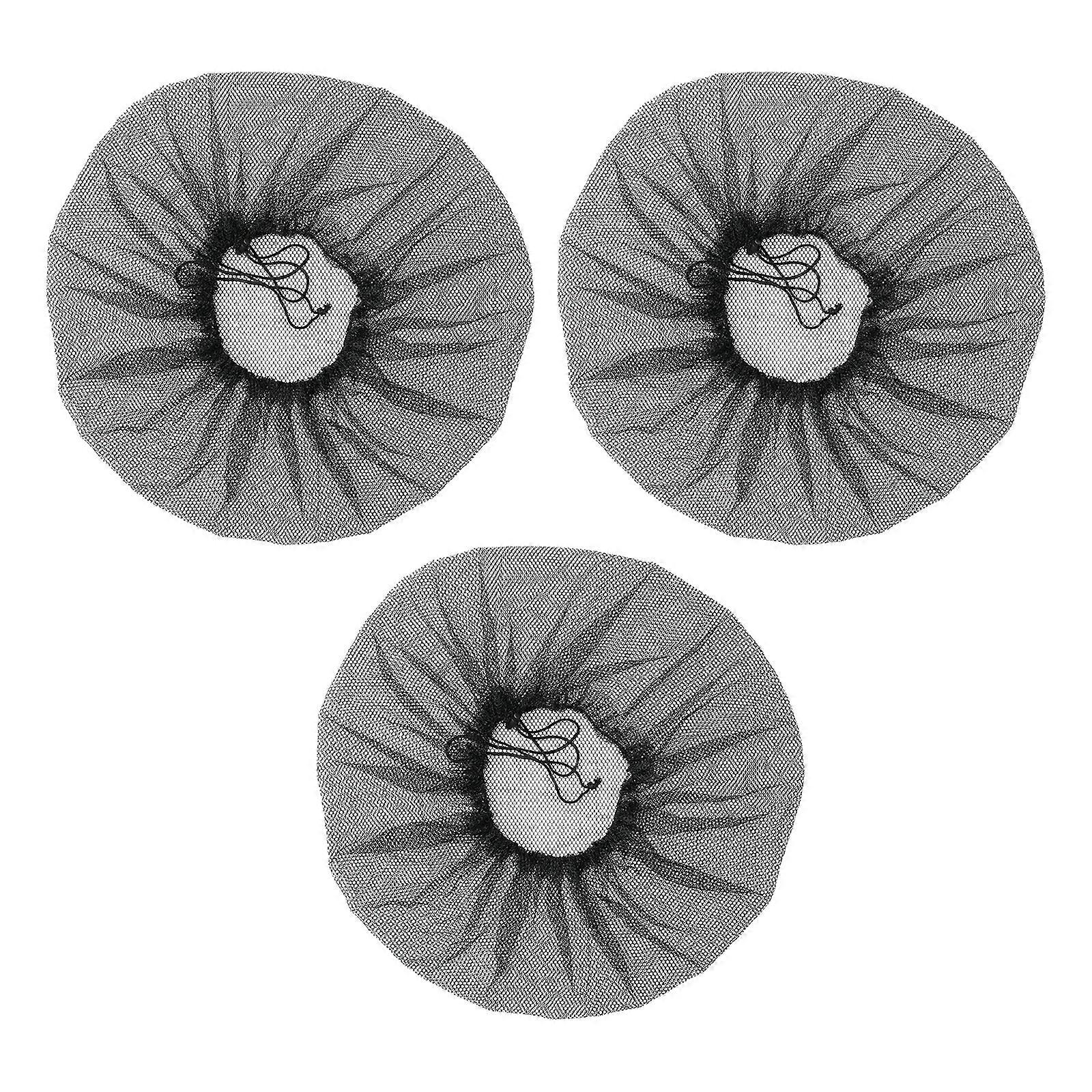 3pcs Removable Washable Fan Dust Covers For Table Floor Fan Easy Cleaning Polyester Net Fan Protectors Pet Child Safety Multicolor