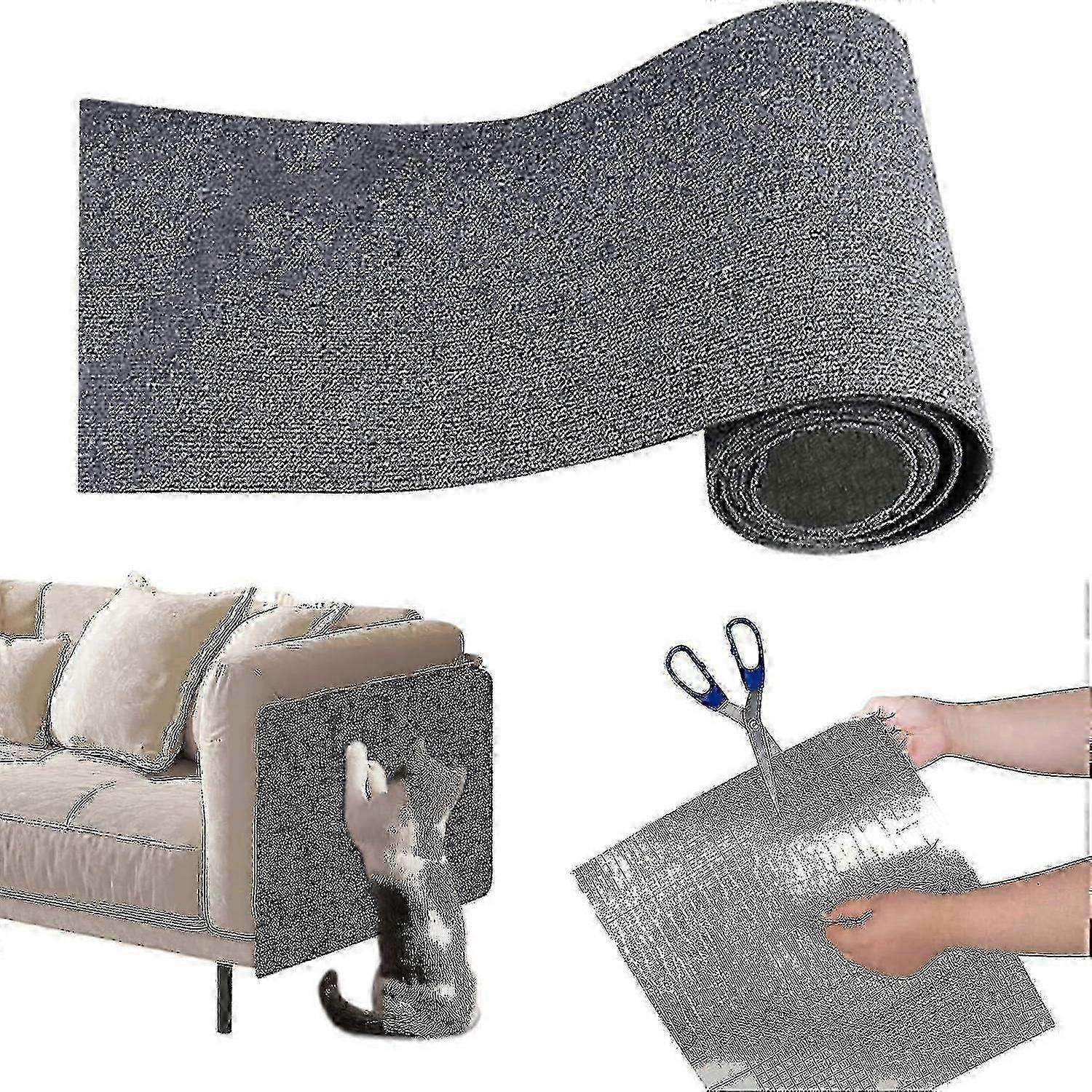 Self-Adhesive Cat Scratching Mat, Scratching Mat for Cats, Cat Scratching Board, Cat Scratching Mat For Protecting Furniture, Sofa