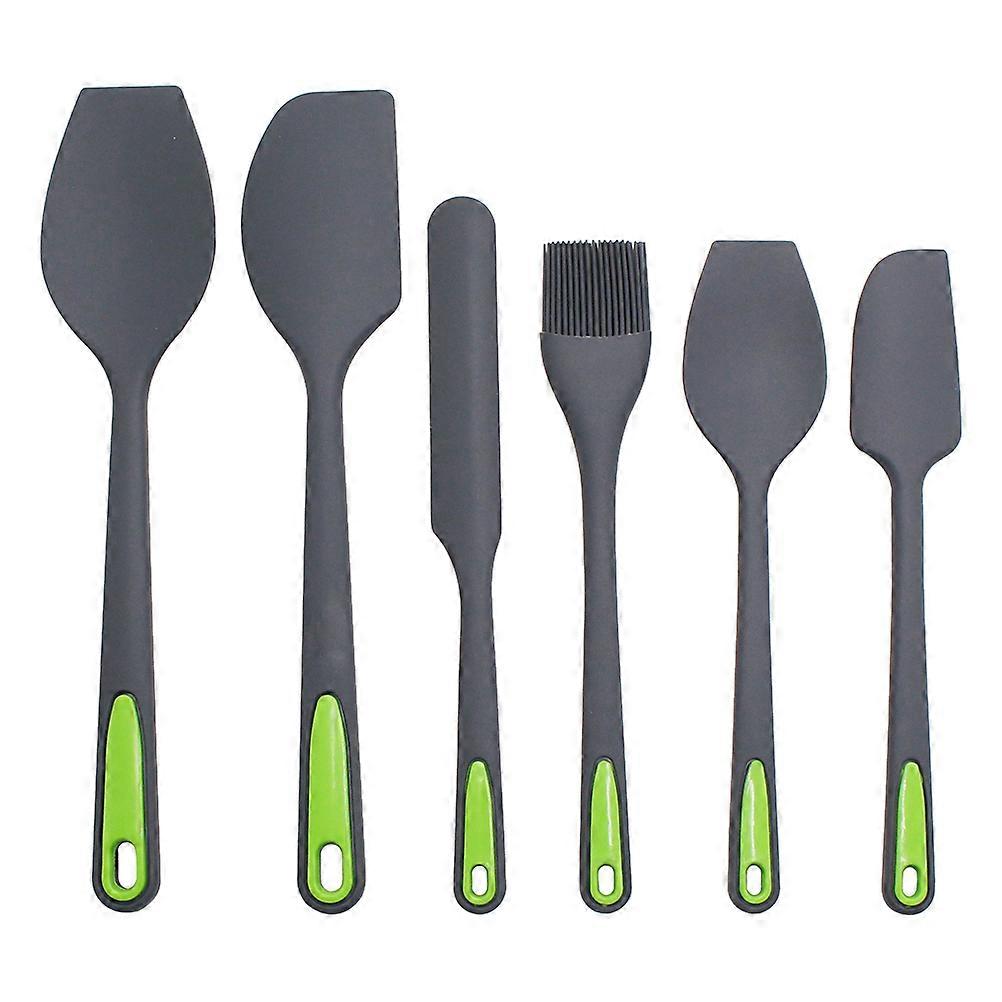 Silicone Baking Spatulas Set for Baking 1Set Grey Silicone Tools