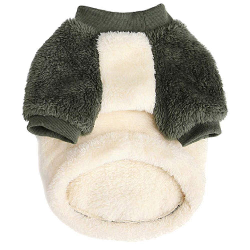 Fleece Coat for Pet Warm Clothes Cold-Proof 1Pcs Apparel