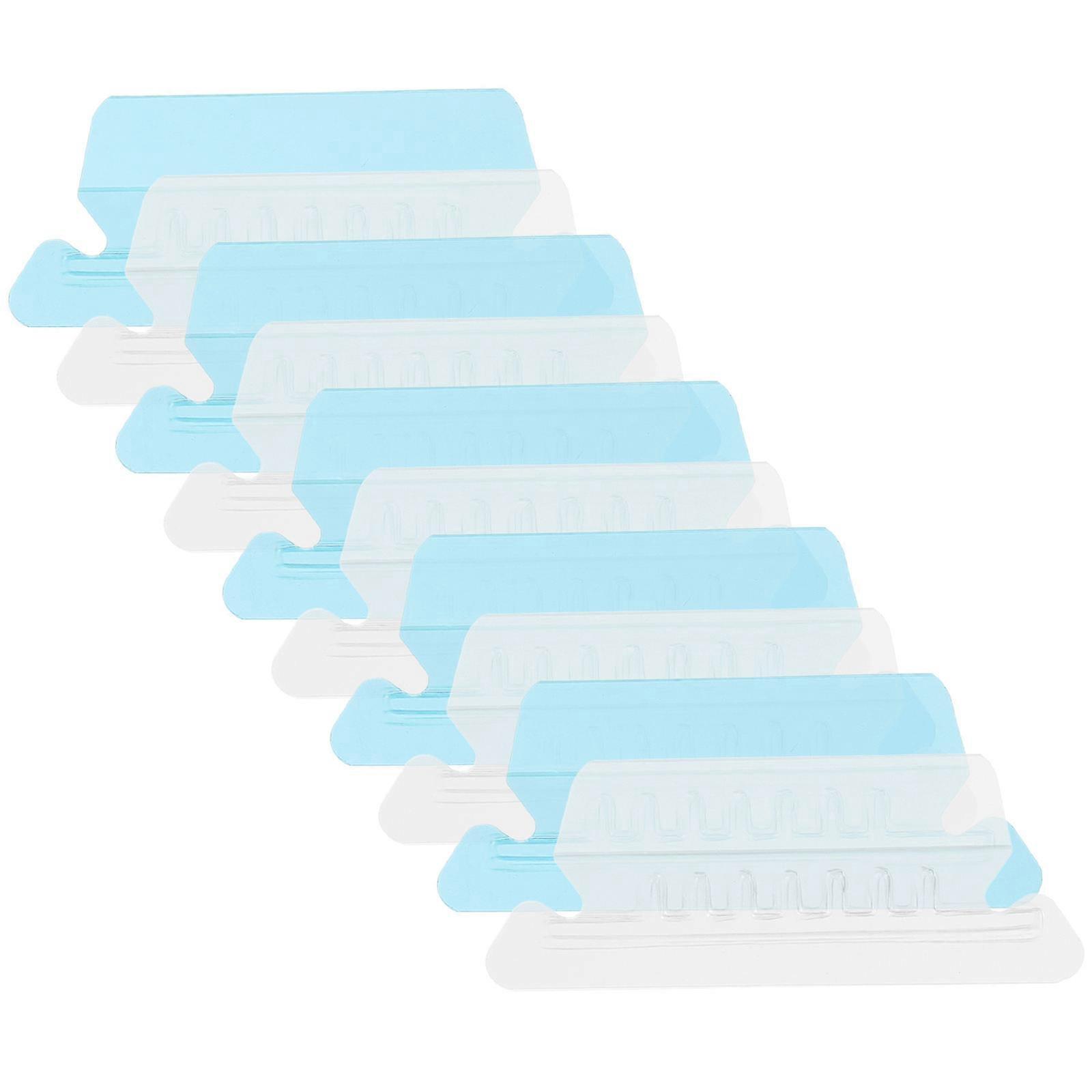 Hanging Folder Tabs 40 Pcs For Office Organization Archive Identification Assorted Color Lightweight Rectangular Format