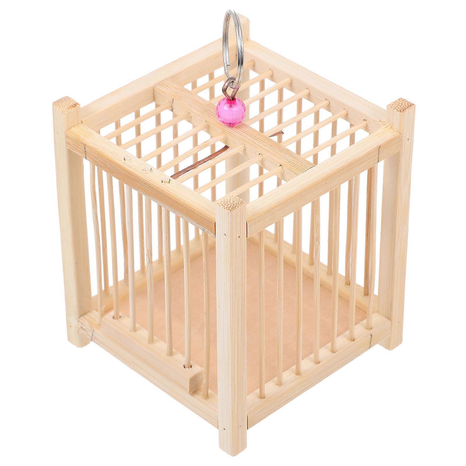 Insect Rearing Box Portable Cage Grasshoppers Cockroaches Storage 10x9x9CM Synthetic Material 1Set