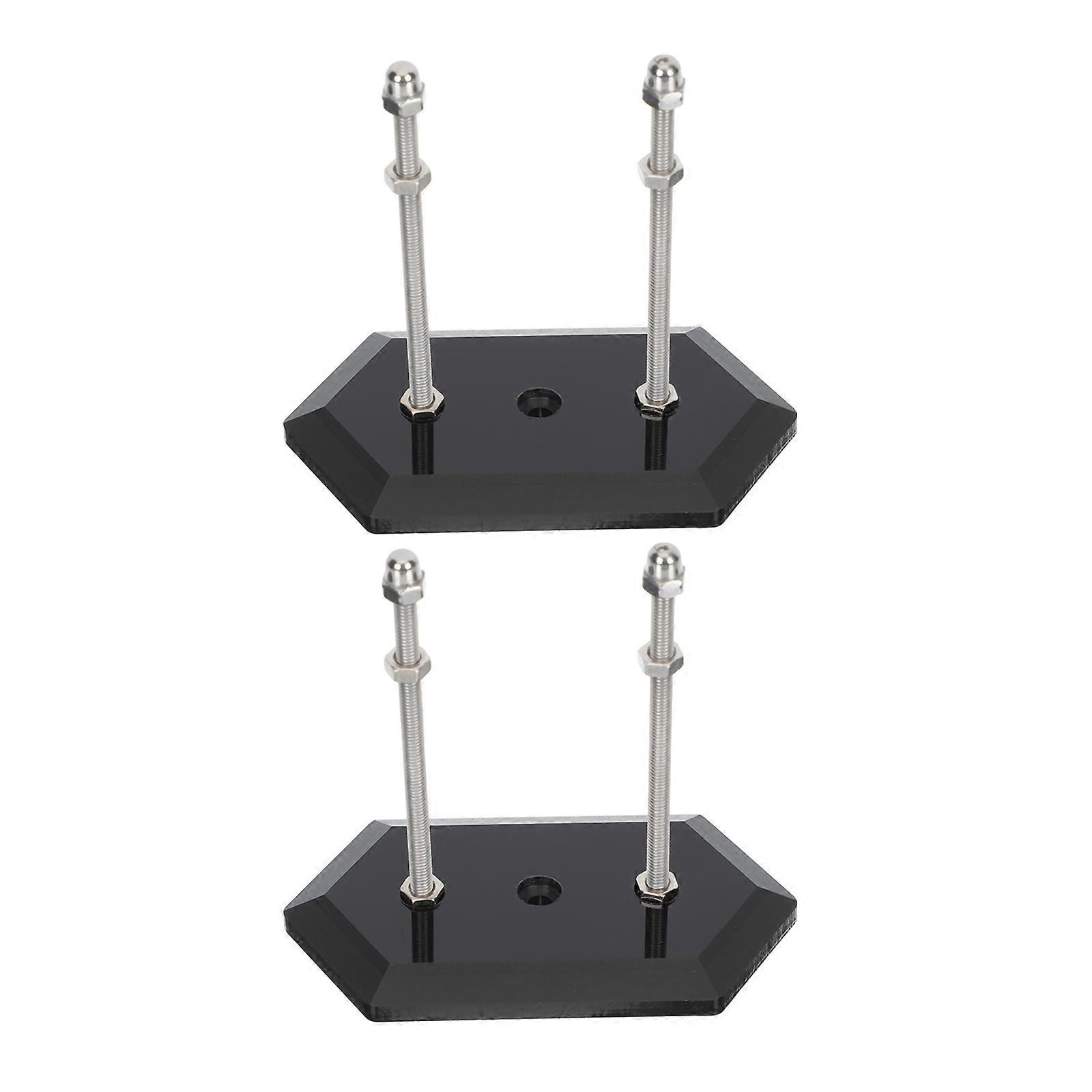 Wall-Mounted Storage Bracket Skateboard Acrylic Display Stand for 4Pcs