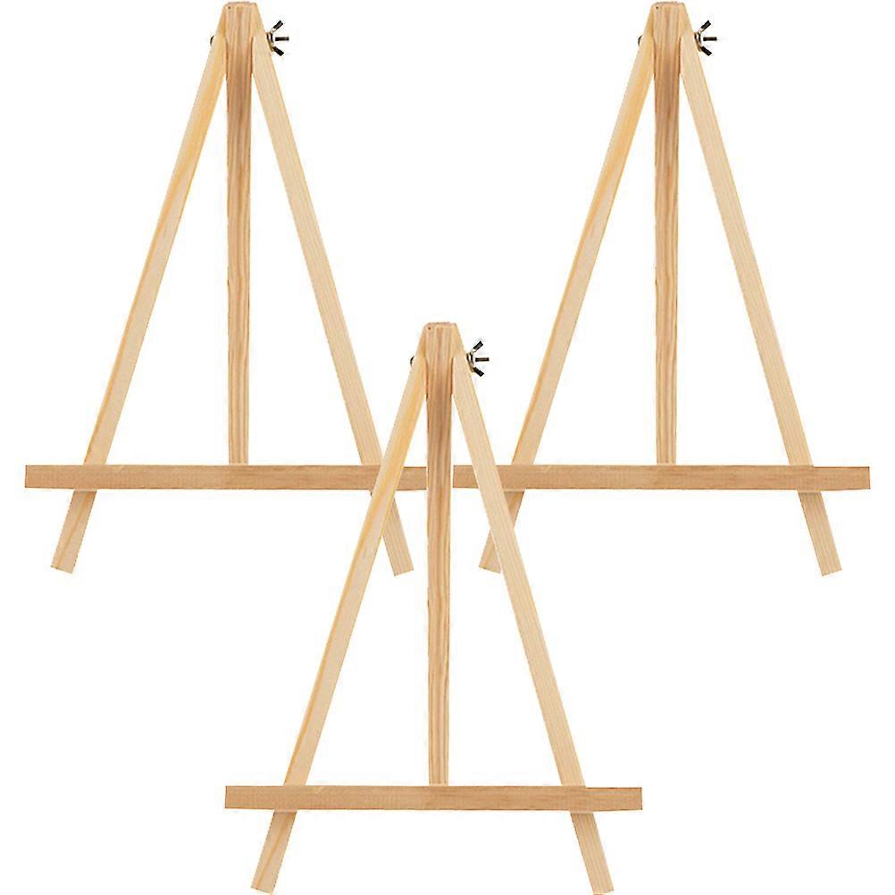 Tabletop Display Easels Wooden Easel Stand for Kids Artist 9Pcs Set