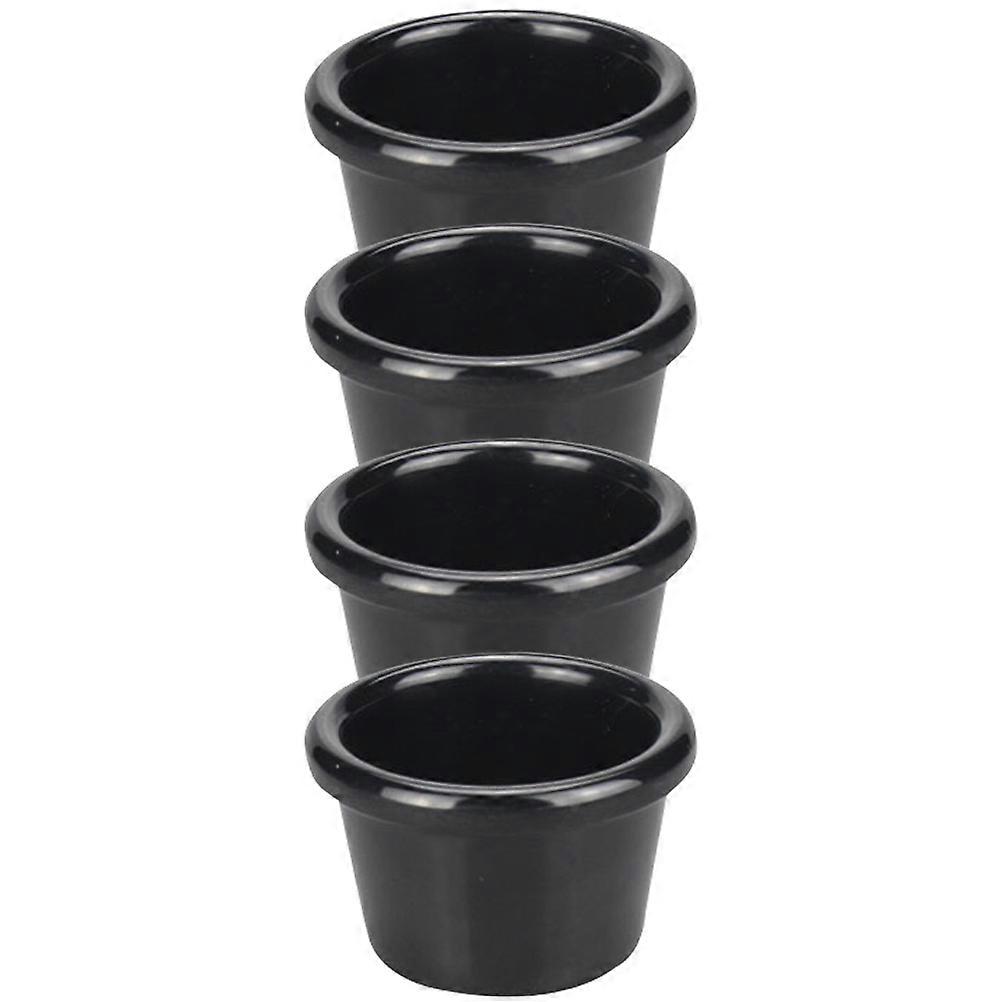 Food Condiment Cups 4Pcs Sauce Dishes Designed For Close Friends Conveniently Holding Various Seasonings In Style
