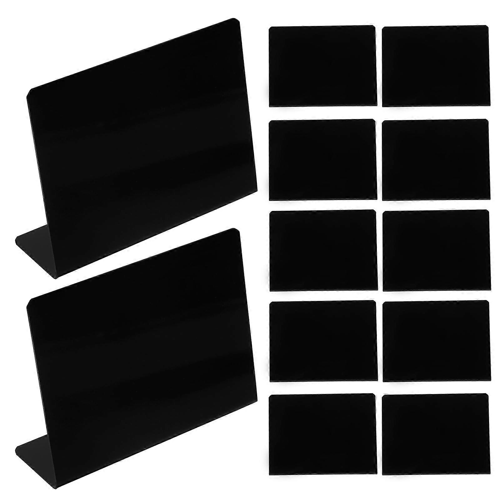 Mini Chalkboard Signs For Table Numbering Tabletop Memo Board Ideal For Home Office Weddings And Restaurants Color Black 36 Pcs