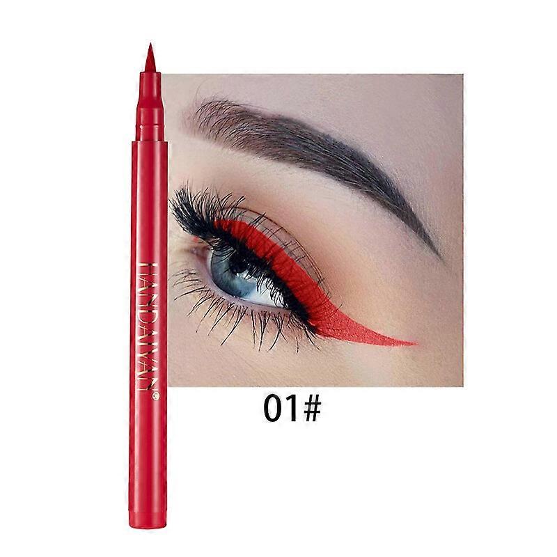 Quick-drying Halloween Makeup Matte Eyeliner Liquid Eyeliner Rainbow Eyeliner