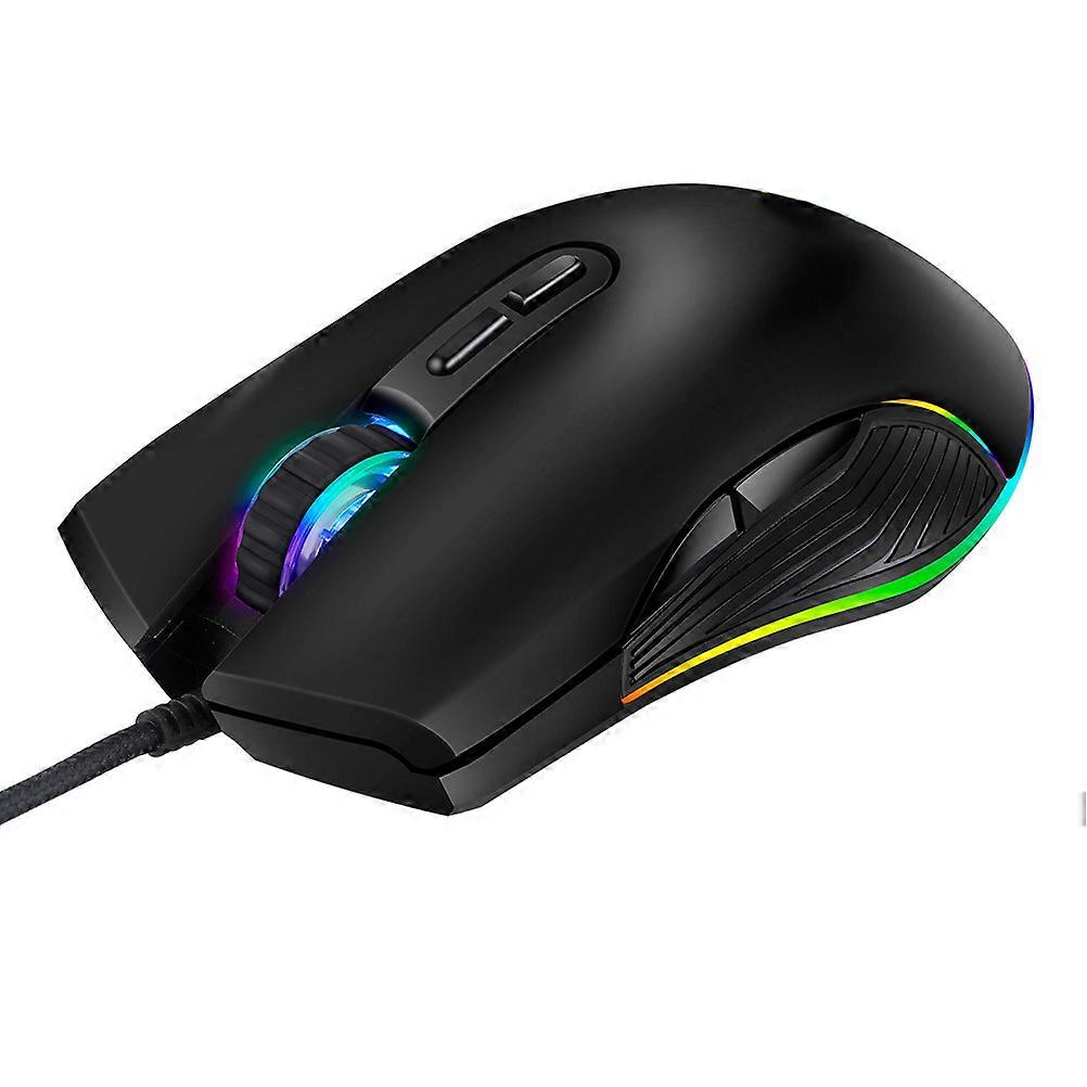 Gaming Mouse USB Wired Optical Mouse with 7 Keys for Pc 2Pcs
