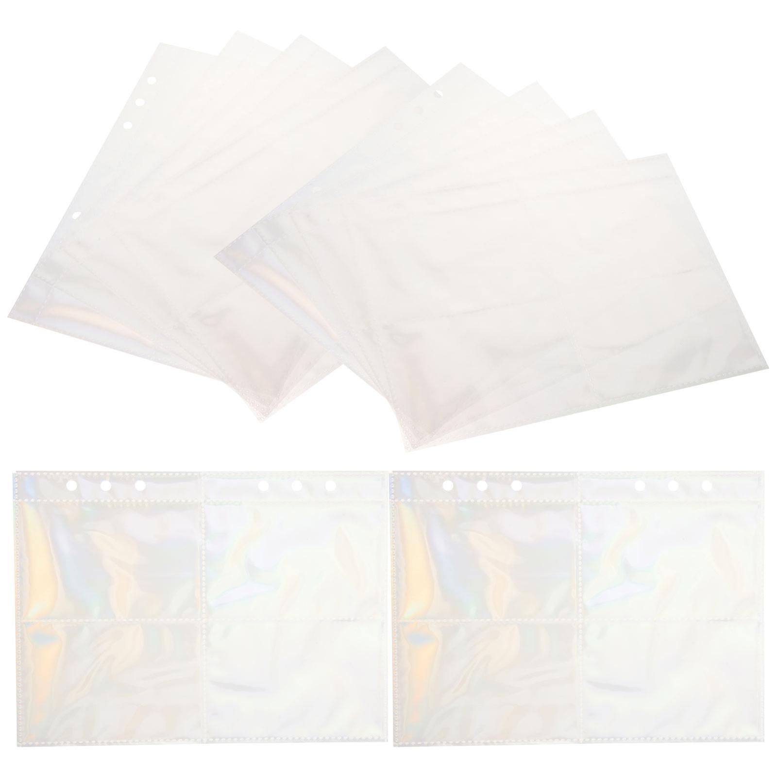 Clear Photo Sleeves For General Public 20 Sheets Practical Design 8.25X6.09In Perfect For Graduations